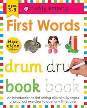 Wipe Clean Workbook: First Words de Priddy Books