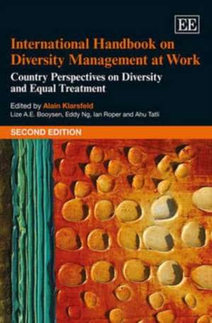 International Handbook on Diversity Management a – Second Edition Country Perspectives on Diversity and Equal Treatment de Alain Klarsfeld