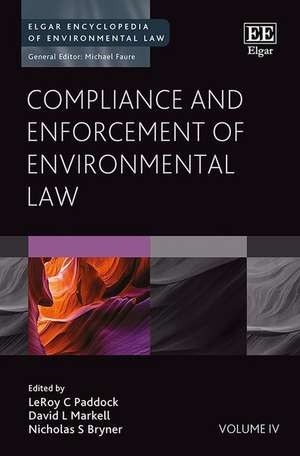 Compliance and Enforcement of Environmental Law de Lee Paddock