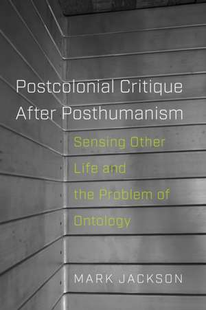 Postcolonial Critique After Posthumanism