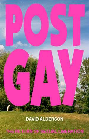 Sex, Needs, and Queer Culture: From Liberation to the Post-Gay de David Alderson