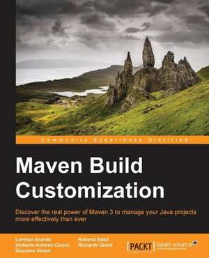 Maven Build Customization de Lorenzo Anardu