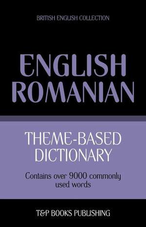 Theme-Based Dictionary British English-Romanian - 9000 Words: Geospatial Analysis with Python de Andrey Taranov