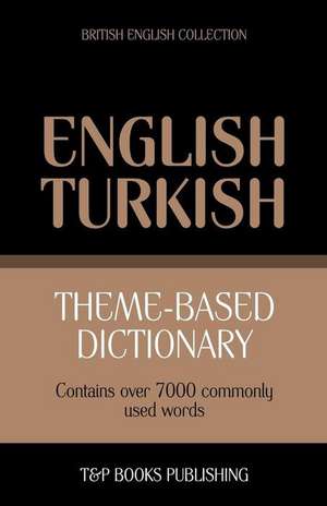 Theme-Based Dictionary British English-Turkish - 7000 Words: Geospatial Analysis with Python de Andrey Taranov