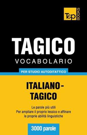 Vocabolario Italiano-Tagico Per Studio Autodidattico - 3000 Parole: Geospatial Analysis with Python de Andrey Taranov