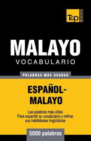 Vocabulario Espanol-Malayo - 5000 Palabras Mas Usadas: Geospatial Analysis with Python de Andrey Taranov