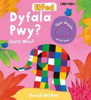 Cyfres Elfed: Dyfala Pwy?/Guess Who? de David McKee