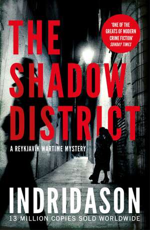 The Shadow District de Arnaldur Indridason