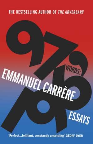 97,196 Words de Emmanuel Carrere