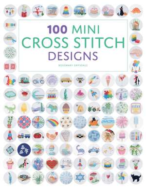 100 Mini Cross Stitch Designs de R Drysdale