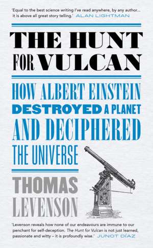 The Hunt for Vulcan de Thomas Levenson