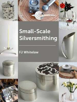 Small-Scale Silversmithing de F J Whitelaw