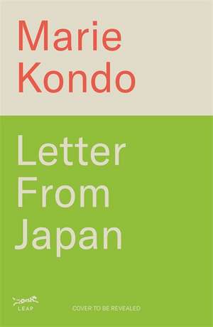 Letter From Japan de Marie Kondo