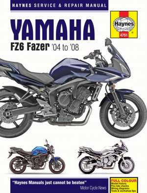 Yamaha FZ6 Fazer(04–08) – 45142 de Haynes