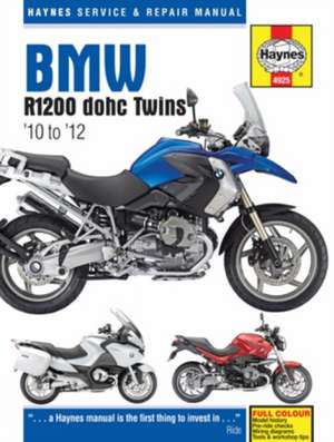 BMW R1200 dohc (10 – 12) Haynes Repair Manual de Haynes