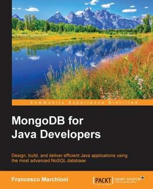 Mongodb for Java Developers de Marchioni Francesco