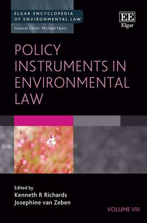 Policy Instruments in Environmental Law de Kenneth R. Richards