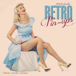 Retro Pin Ups Calendar 2018 de Avonside Publishing Ltd.