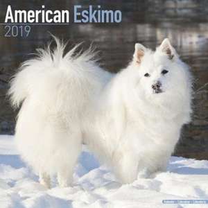 American Eskimo Calendar 2019 de Avonside Publishing Ltd