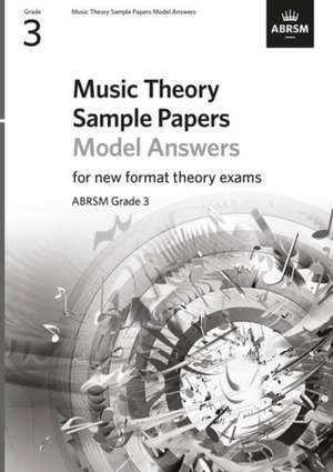 Music Theory Sample Papers Model Answers, ABRSM Grade 3 de ABRSM