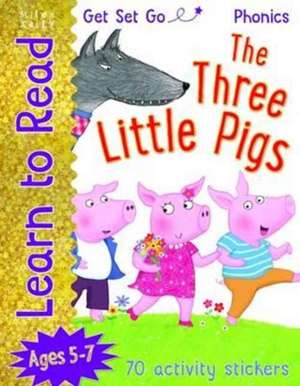 GSG Learn to Read 3 Little Pigs de Susan Purcell