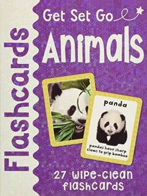 Get Set Go: Flashcards - Animals de Susan Purcell