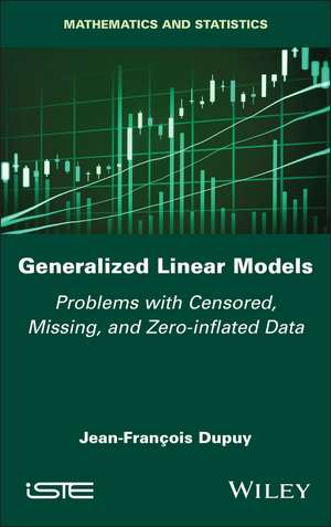 Generalized Linear Models de Jean-Francois Dupuy