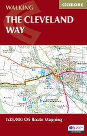 The Cleveland Way Map Booklet de Paddy Dillon