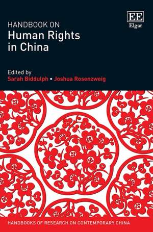 Handbook on Human Rights in China de Sarah Biddulph