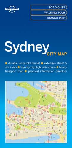 Lonely Planet Sydney City Map de Lonely Planet