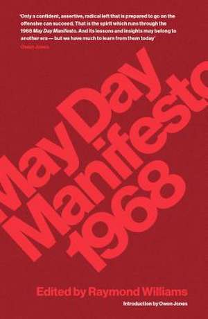 May Day Manifesto 1968 de Raymond Williams