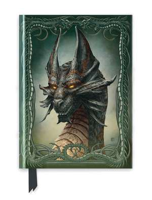 Kerem Beyit: Black Dragon (Foiled Journal) de Flame Tree Studio