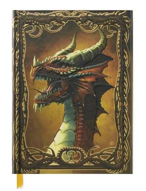 Kerem Beyit: Red Dragon (Blank Sketch Book) de Flame Tree Studio