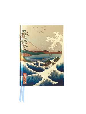 Hiroshige: Sea at Satta (Foiled Pocket Journal) de Flame Tree Studio