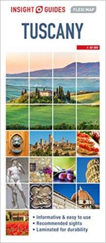 Insight Guides Flexi Map Tuscany de Insight Guides Flexi Map