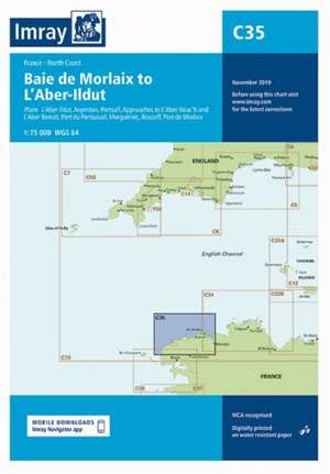 Imray Chart C35 de Imray Imray