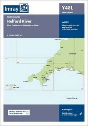 Imray Chart Y48 Helford River Laminated de Imray