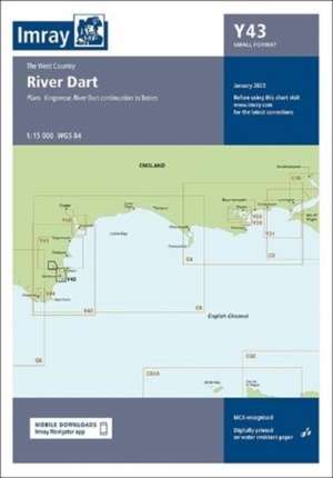 Y43 River Dart (Small Format) de Imray Y Series