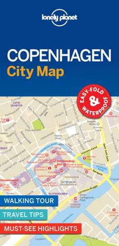 Lonely Planet Copenhagen City Map de Lonely Planet