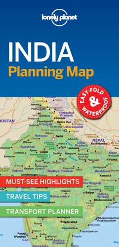 Lonely Planet: Lonely Planet India Planning Map 1 de Lonely Planet