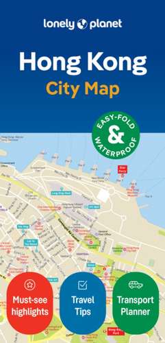 Lonely Planet Hong Kong City Map de Winnie Tan