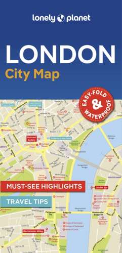 Lonely Planet London City Map de Lonely Planet