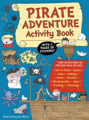 Pirate Adventure Activity Book de J Alliston