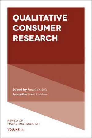 Qualitative Consumer Research de Naresh K. Malhotra