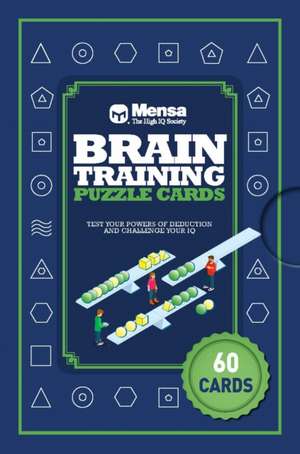 Puzzle Cards: Mensa Brain Training de Robert Allen