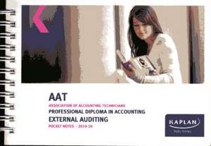 Kaplan Publishing: EXTERNAL AUDITING - POCKET NOTES