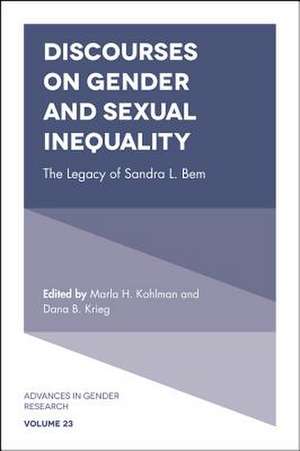 Discourses on Gender and Sexual Inequality – The Legacy of Sandra L. Bem de Marla Kohlman