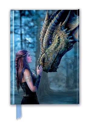 Anne Stokes: Once Upon a Time (Foiled Journal) de Flame Tree Studio