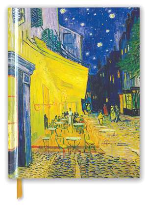 Vincent van Gogh: Café Terrace (Blank Sketch Book) de Flame Tree Studio