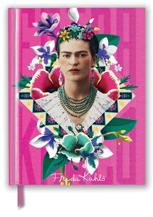 Frida Kahlo Pink (Blank Sketch Book) de Flame Tree Studio